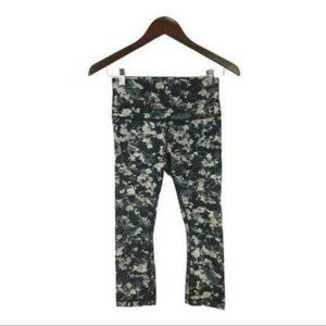 Lululemon Wunder Under High Rise Crop Spring Bloom Floral, Size 6 New